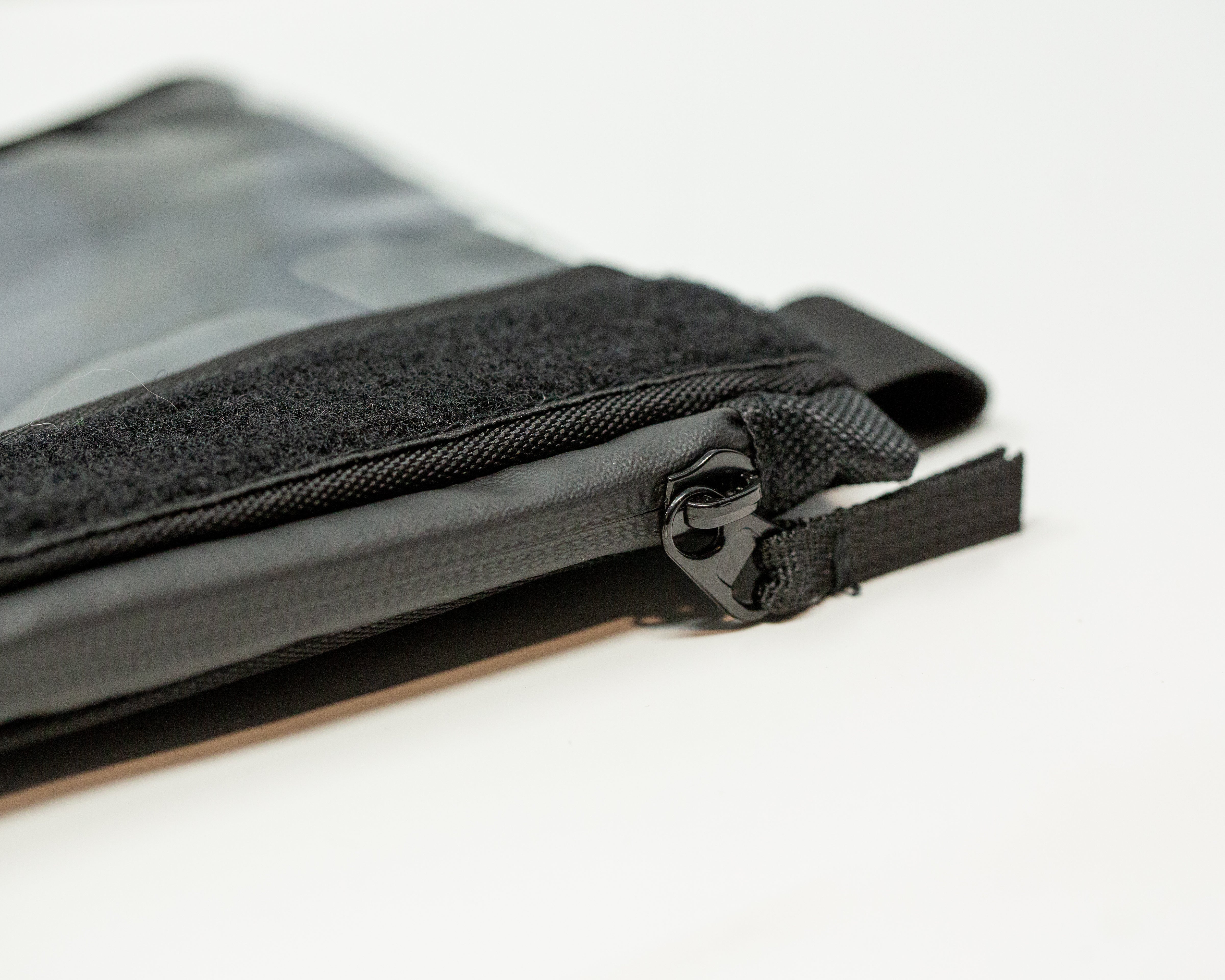 organizer bag with velcro labels