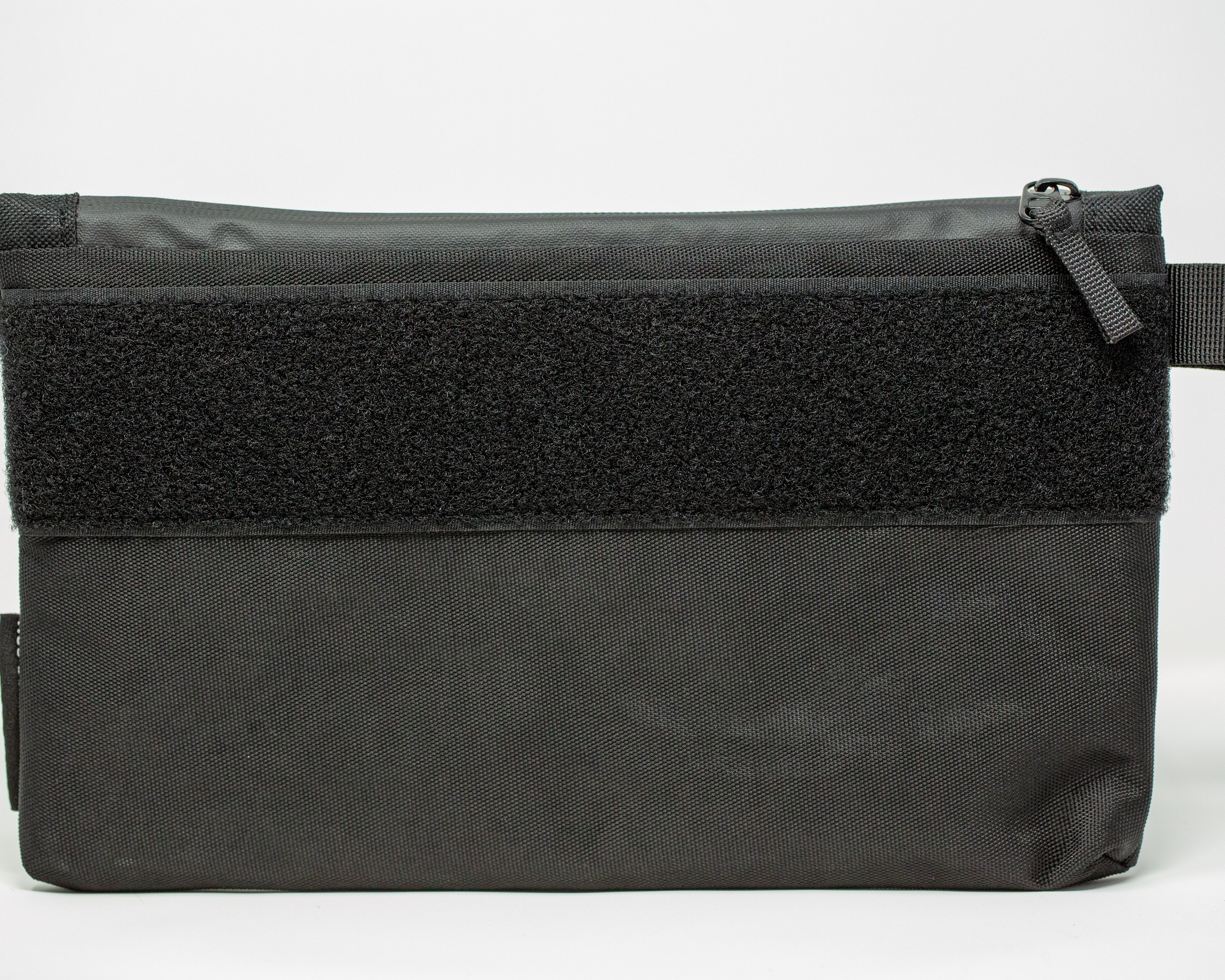 organizer bag with velcro labels