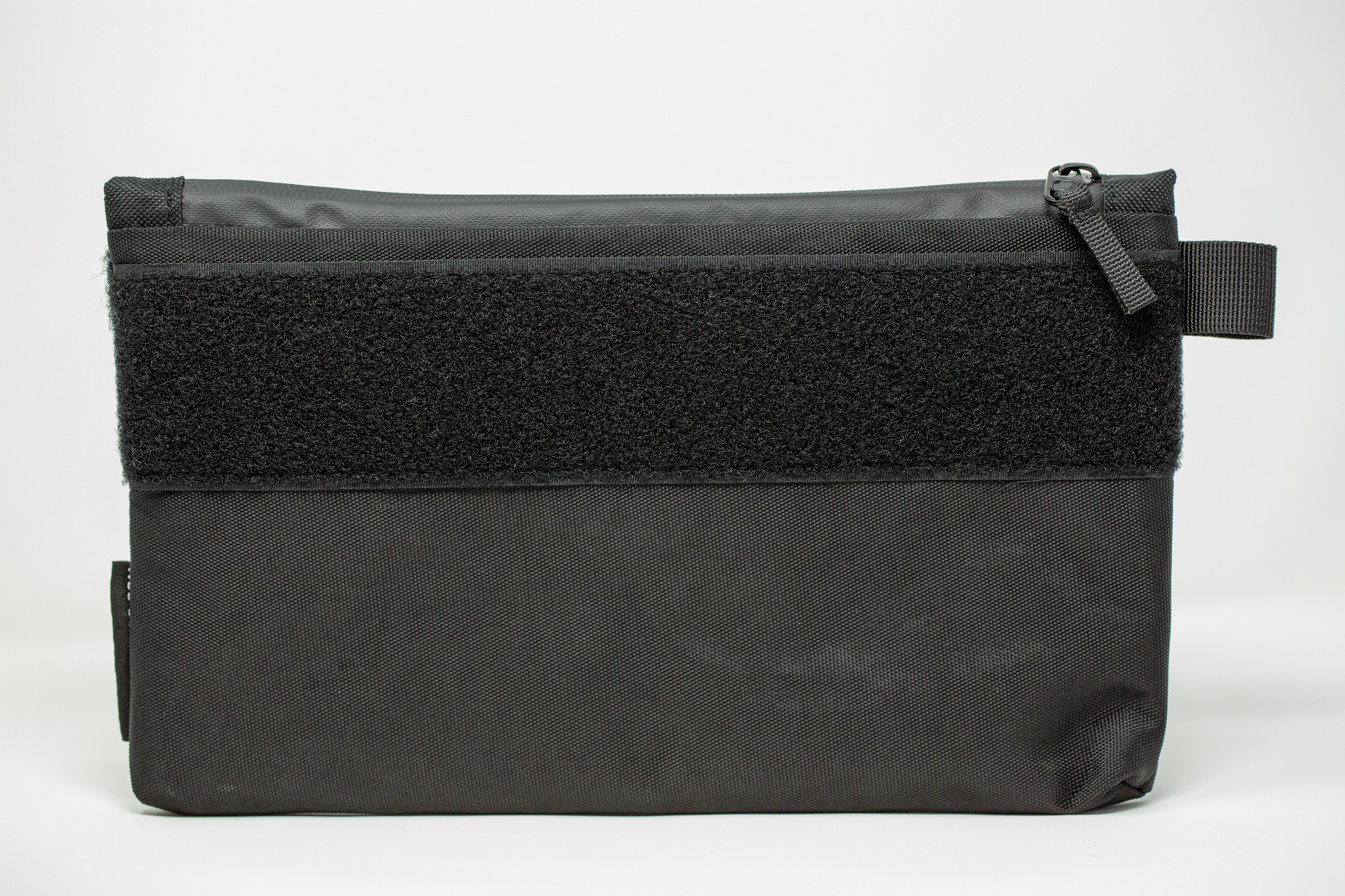 organizer bag with velcro labels