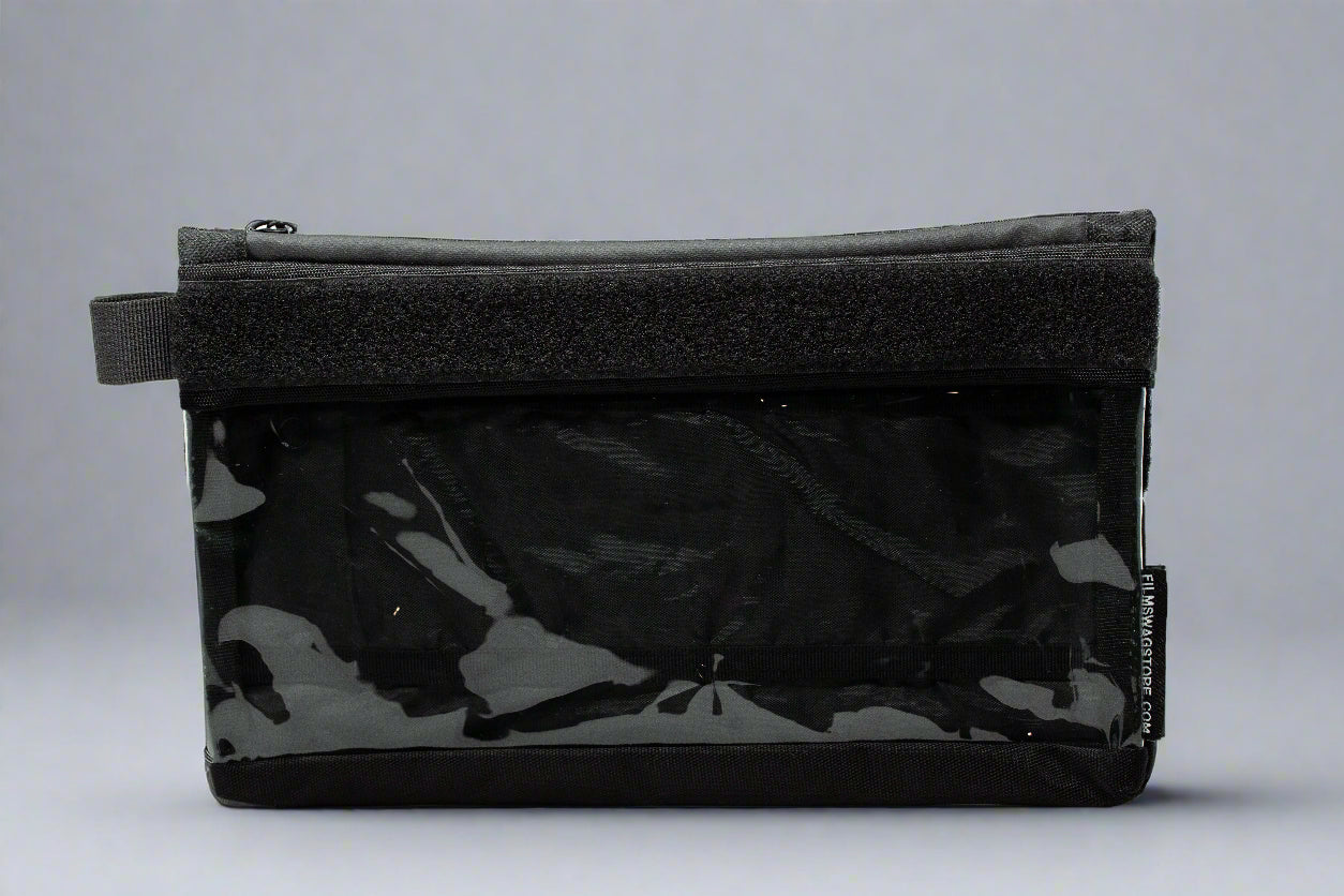 organizer bag with velcro labels