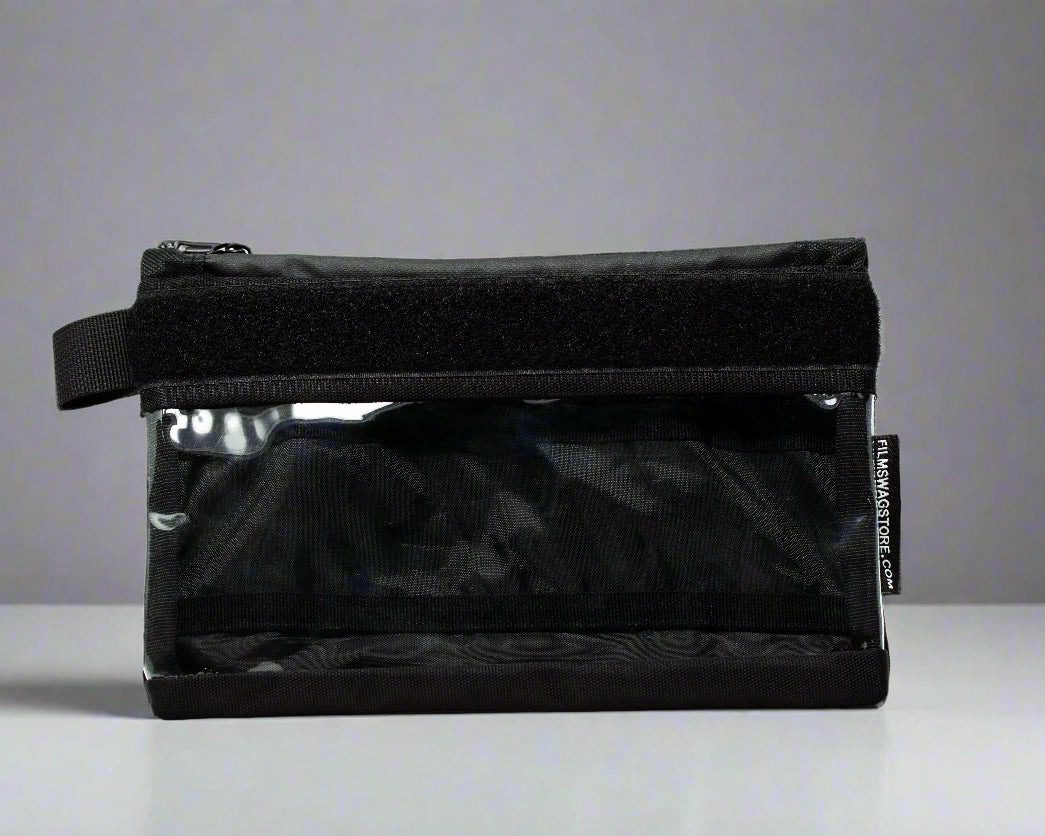 organizer bag with velcro labels