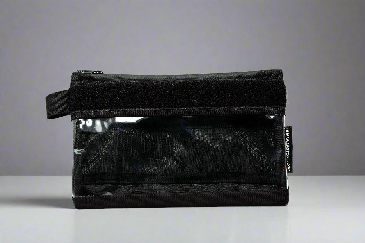 organizer bag with velcro labels
