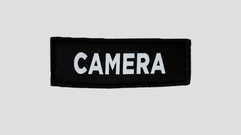 Soft Velcro Gear Labels for Camera Equipment & Film Crews